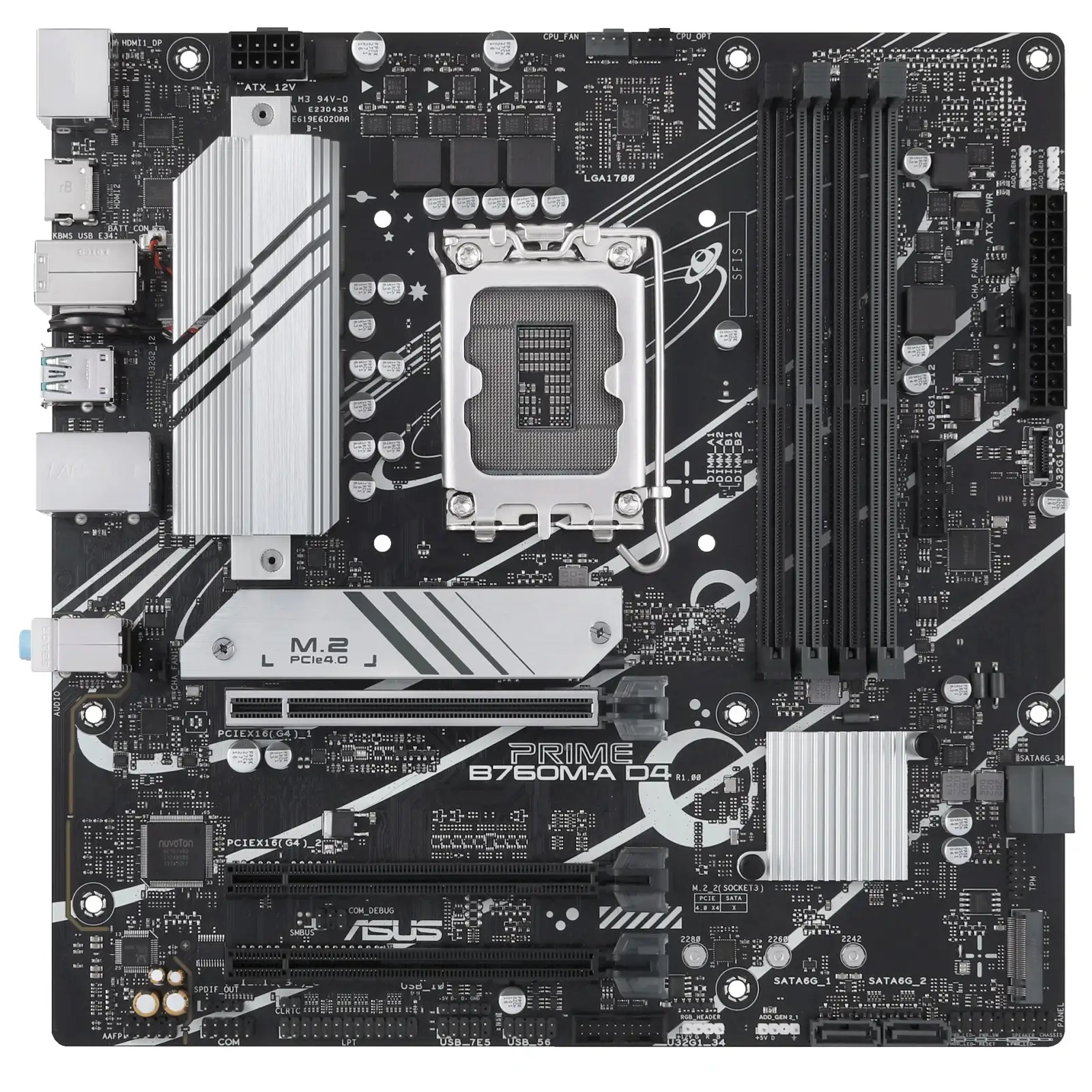 Материнська плата Asus Prime B760M-A D4 Socket 1700 UA
