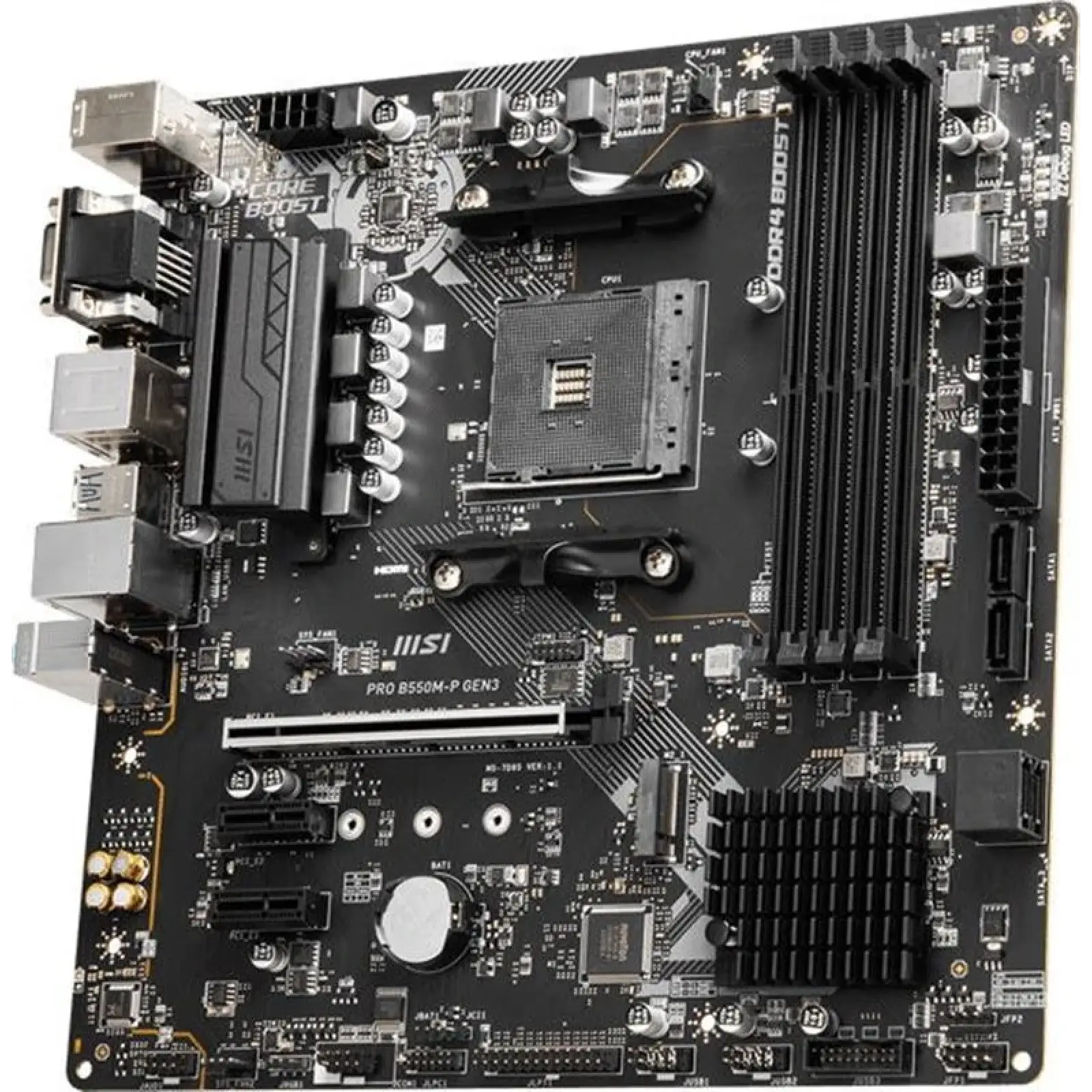 Материнська плата MSI Pro B550M-P GEN3 s-AM4 UA