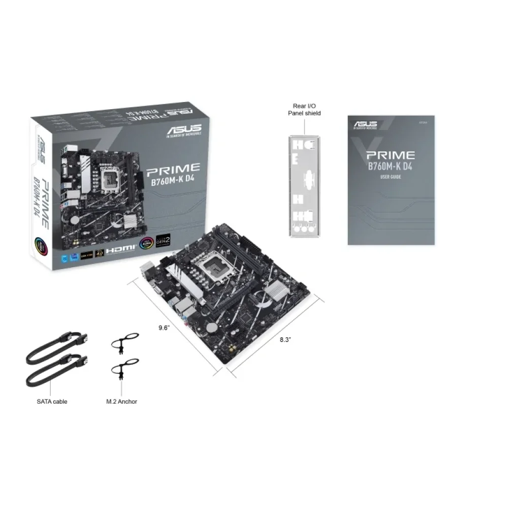 Материнская плата Asus Prime B760M-K D4 Socket 1700 UA