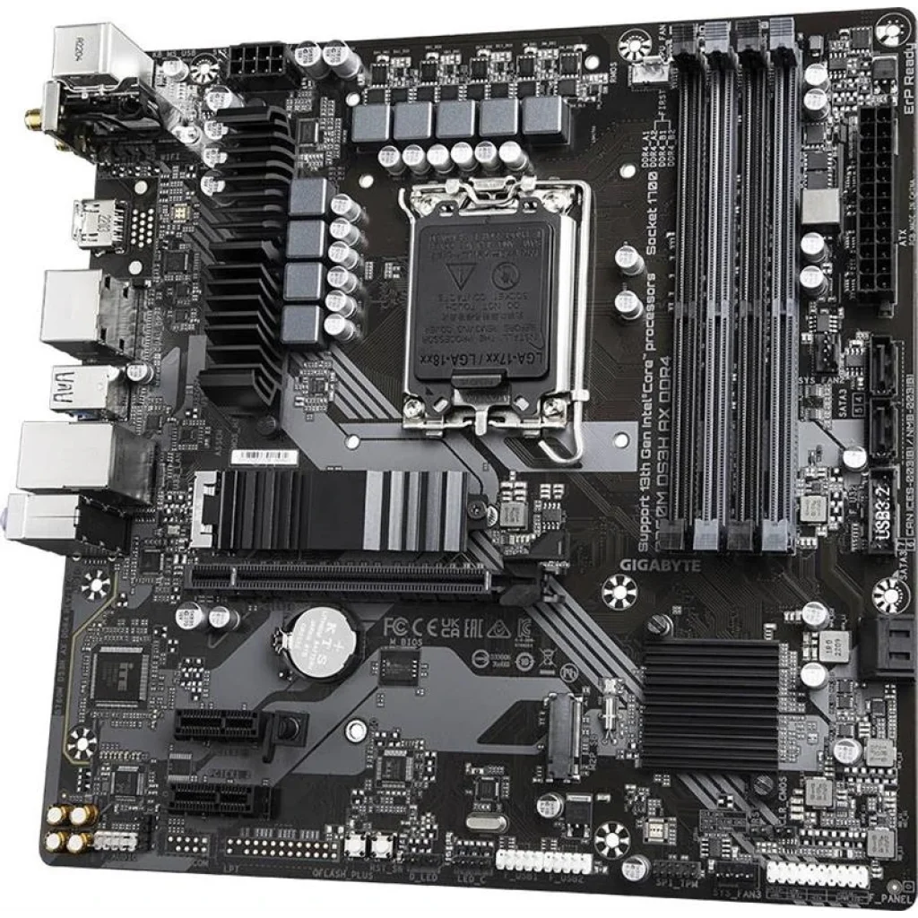 Материнська плата Gigabyte B760M DS3H AX DDR4 Socket 1700 UA