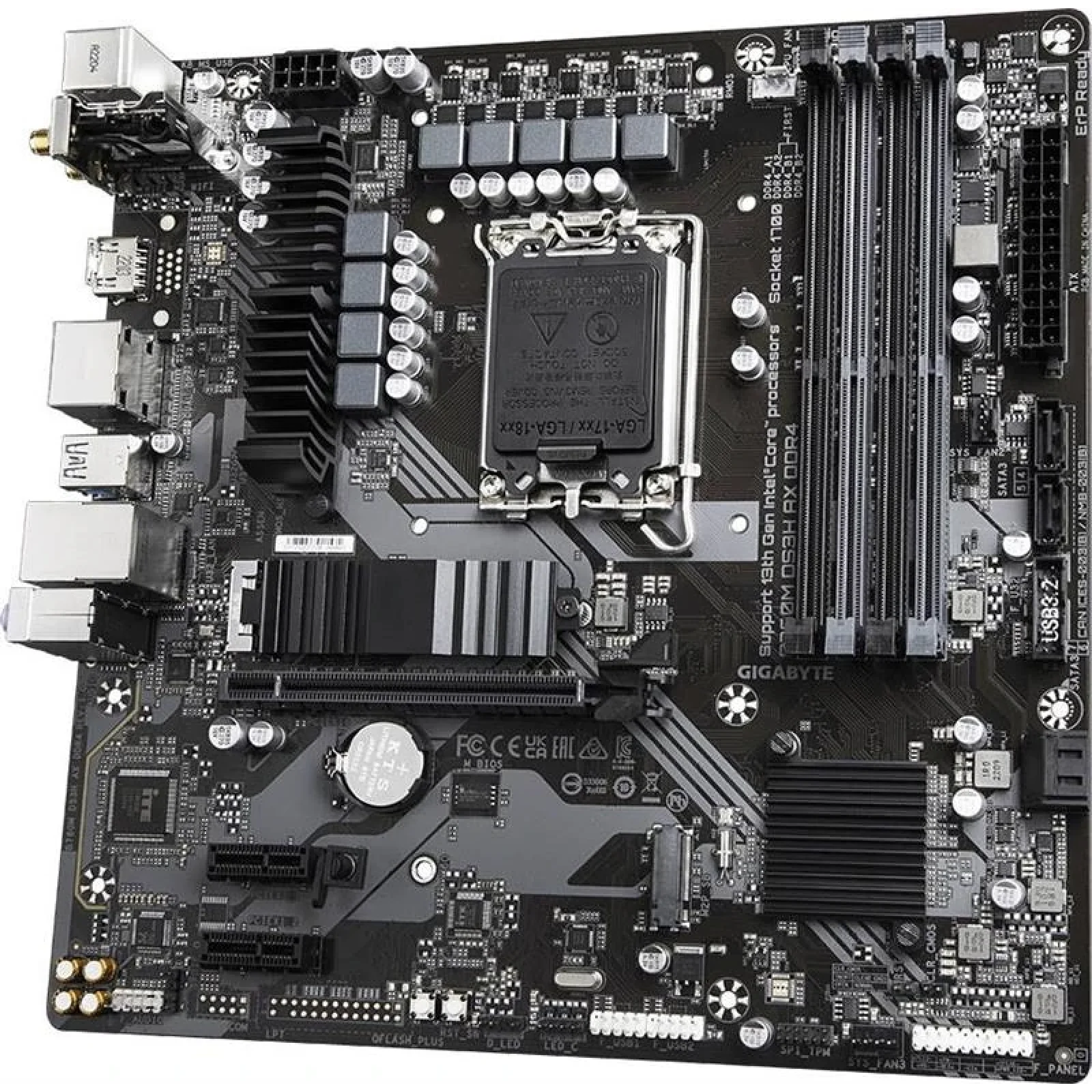 Материнская плата Gigabyte B760M DS3H AX DDR4 Socket 1700 UA