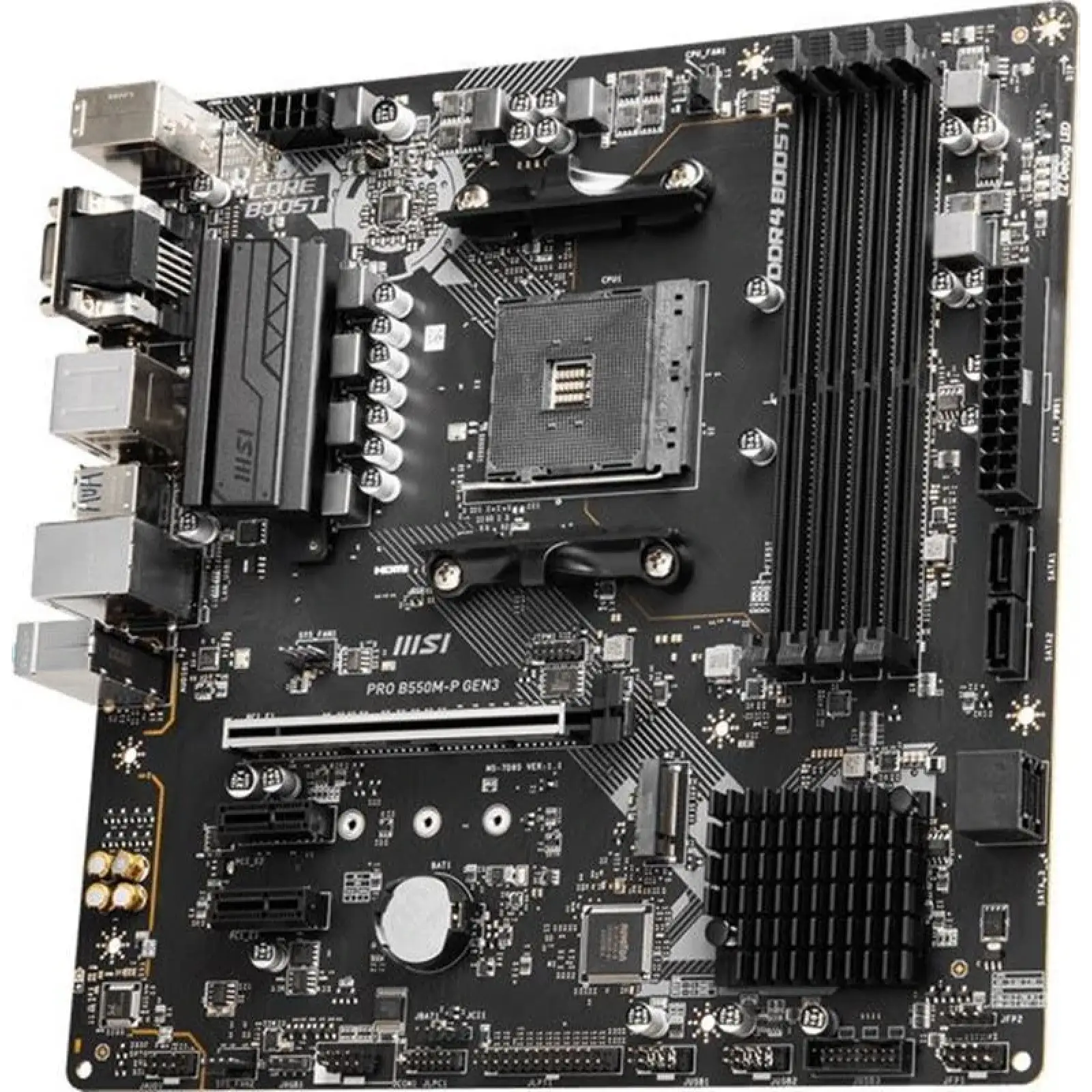 Материнська плата MSI Pro B550M-P GEN3 s-AM4 UA
