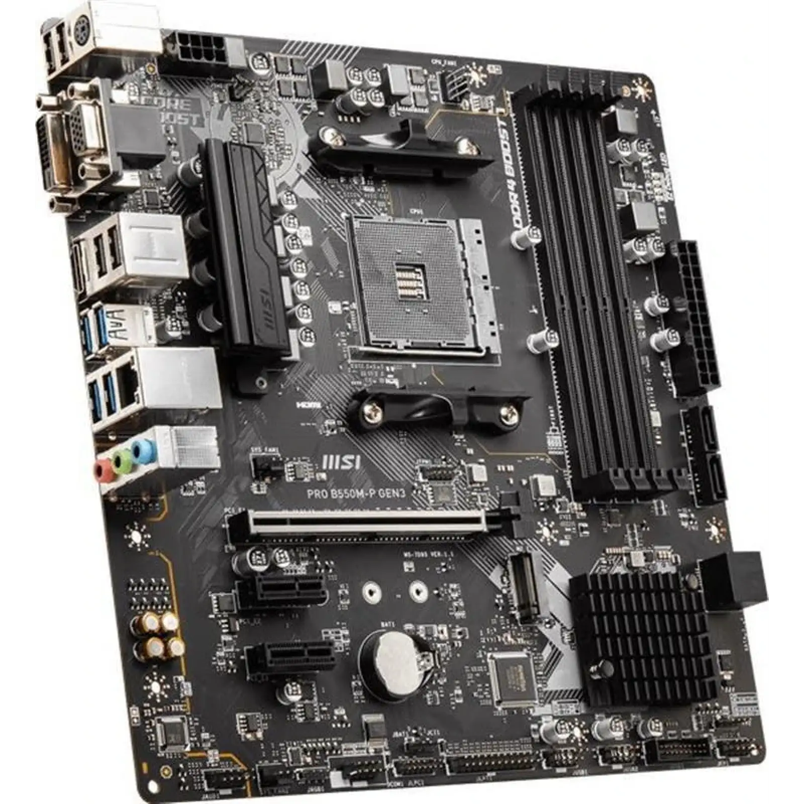 Материнська плата MSI Pro B550M-P GEN3 s-AM4 UA