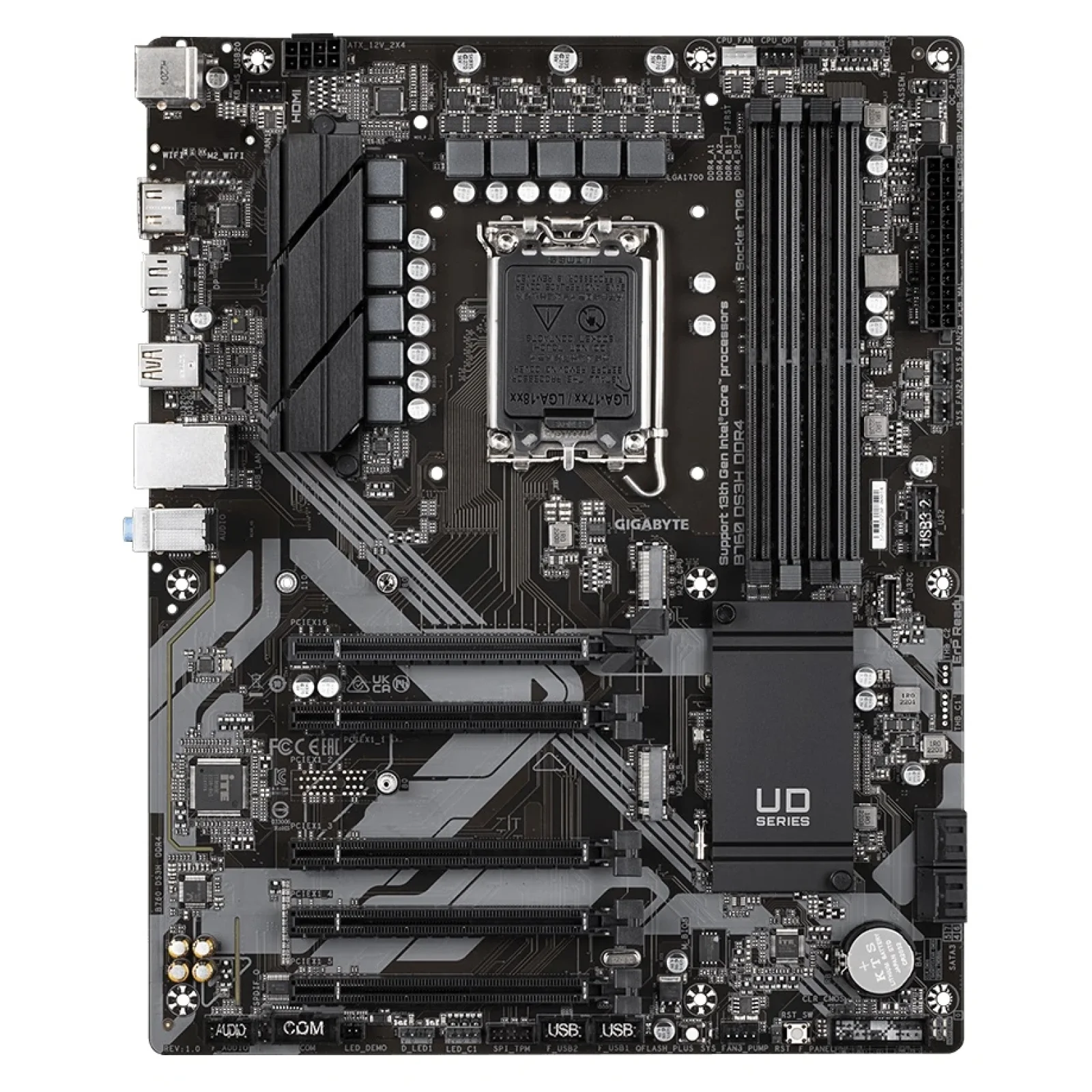 Материнская плата Gigabyte B760 DS3H DDR4 Socket 1700 UA