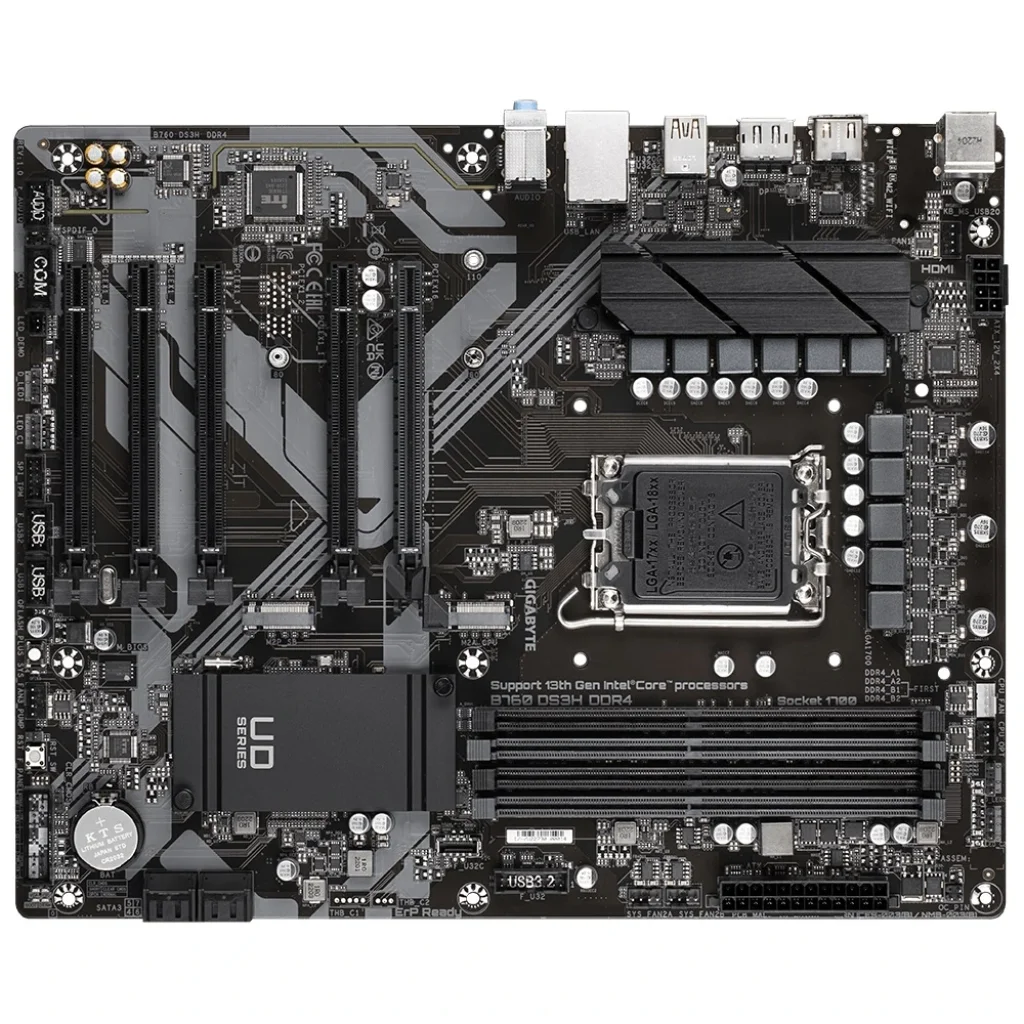 Материнська плата Gigabyte B760 DS3H DDR4 Socket 1700 UA