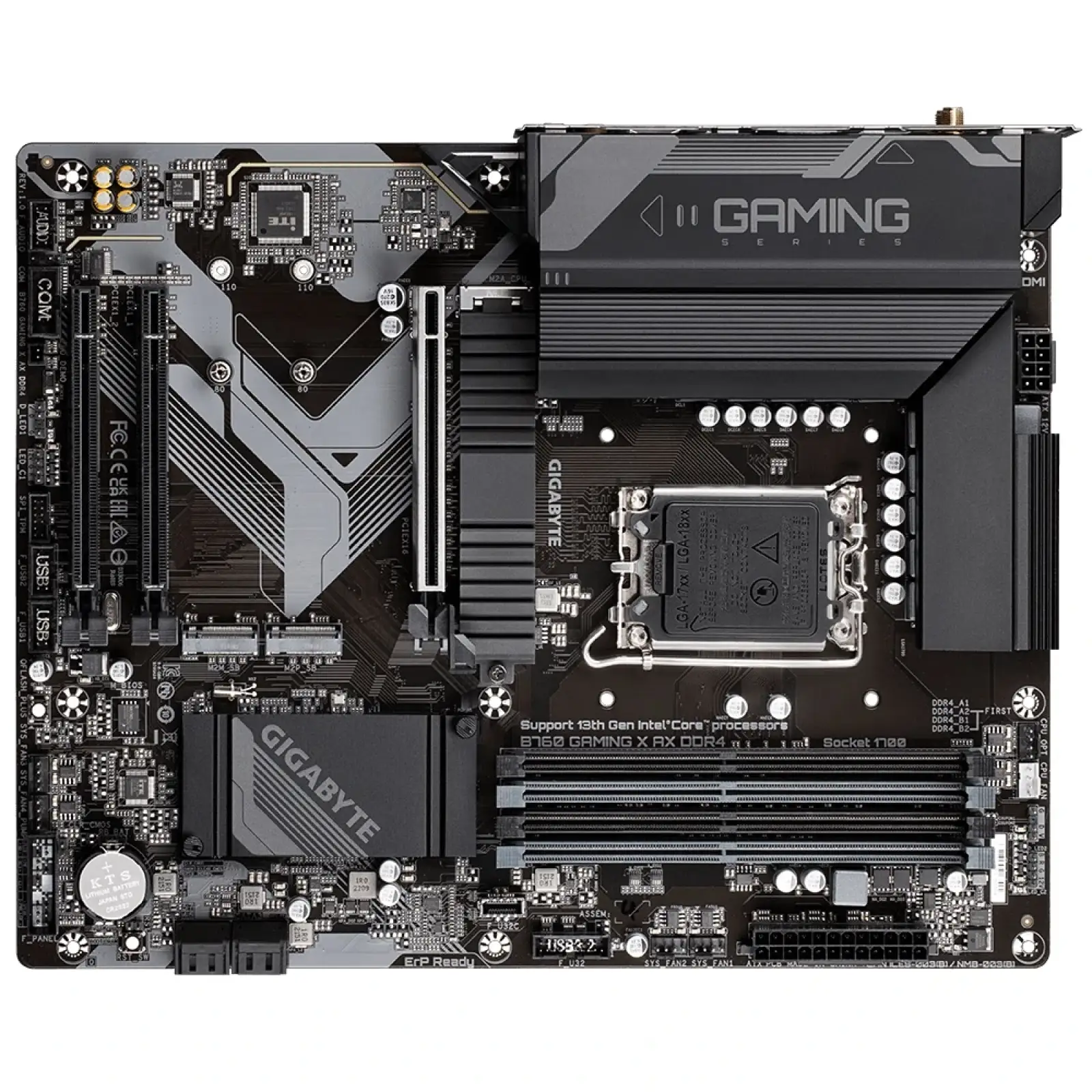 Материнська плата Gigabyte B760 Gaming X AX DDR4 Socket 1700 UA