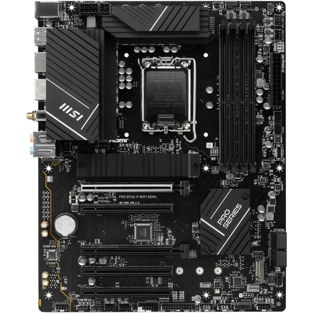 Материнська плата MSI Pro B760-P WIFI DDR4 Socket 1700 UA