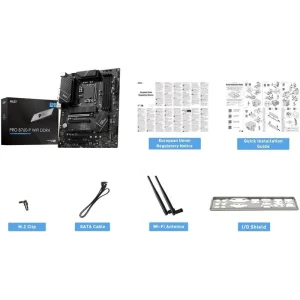 Материнська плата MSI Pro B760-P WIFI DDR4 Socket 1700 UA