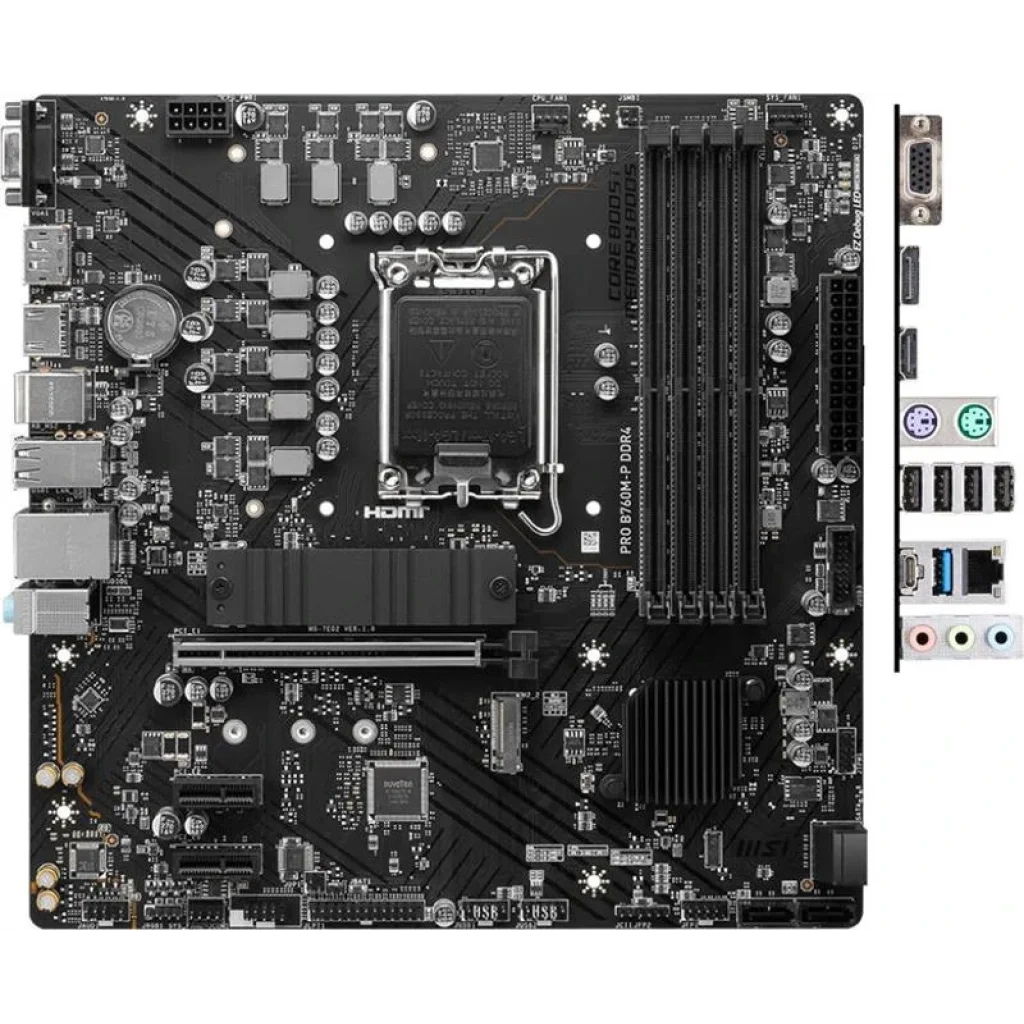 Материнська плата MSI Pro B760M-P DDR4 Socket 1700 UA