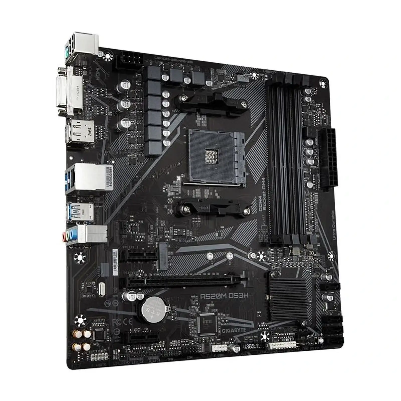 Материнська плата Gigabyte A520M DS3H Socket AM4 UA
