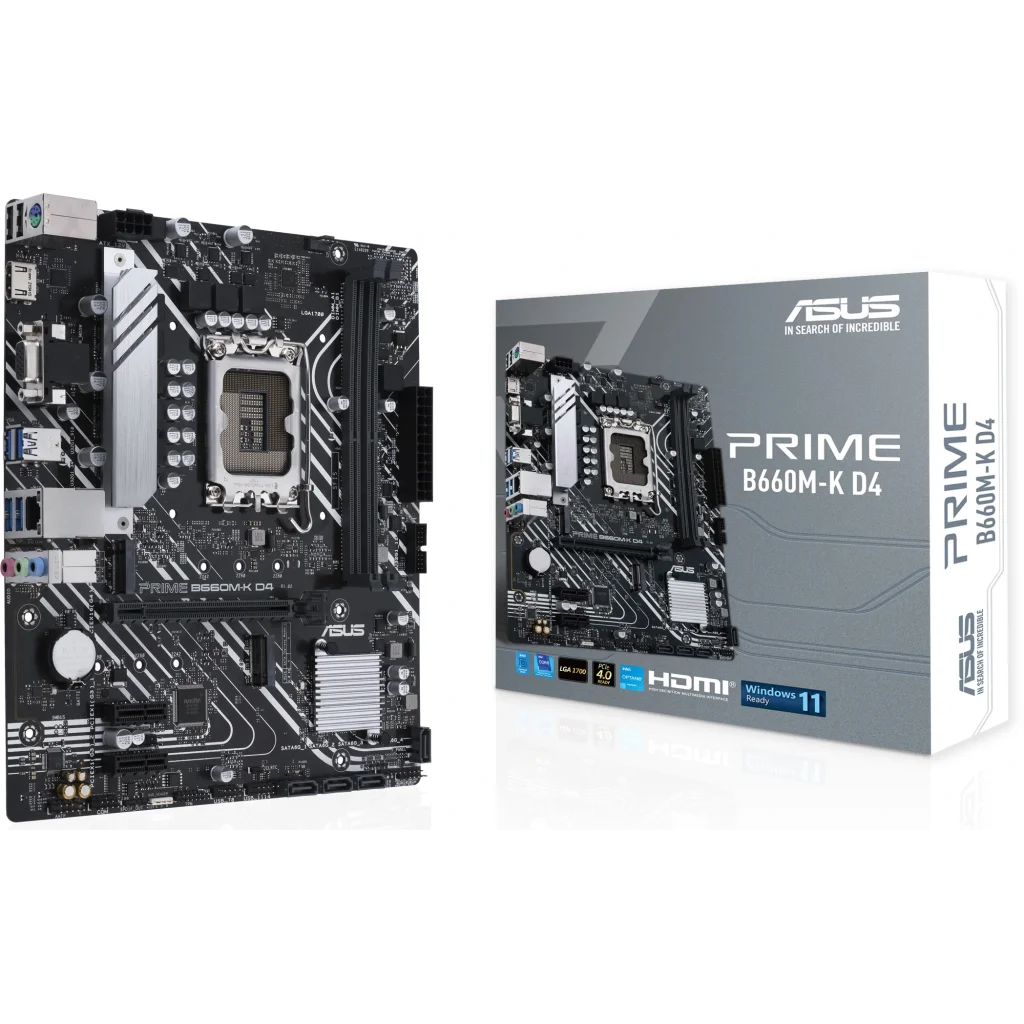 Материнская плата Asus Prime B660M-K D4 Socket 1700 UA