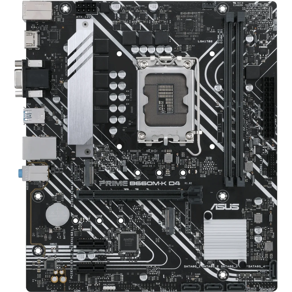 Материнская плата Asus Prime B660M-K D4 Socket 1700 UA