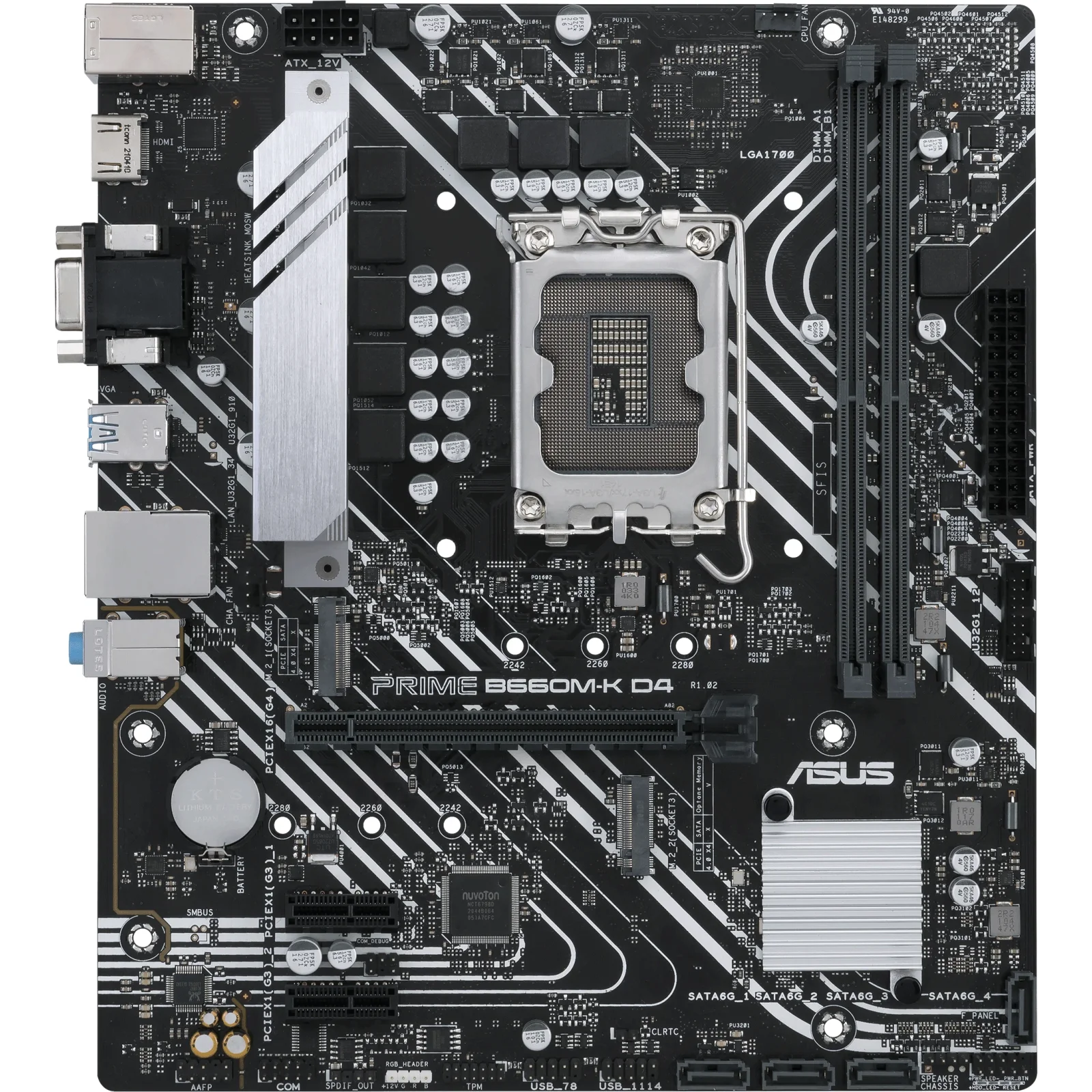 Материнська плата Asus Prime B660M-K D4 Socket 1700 UA