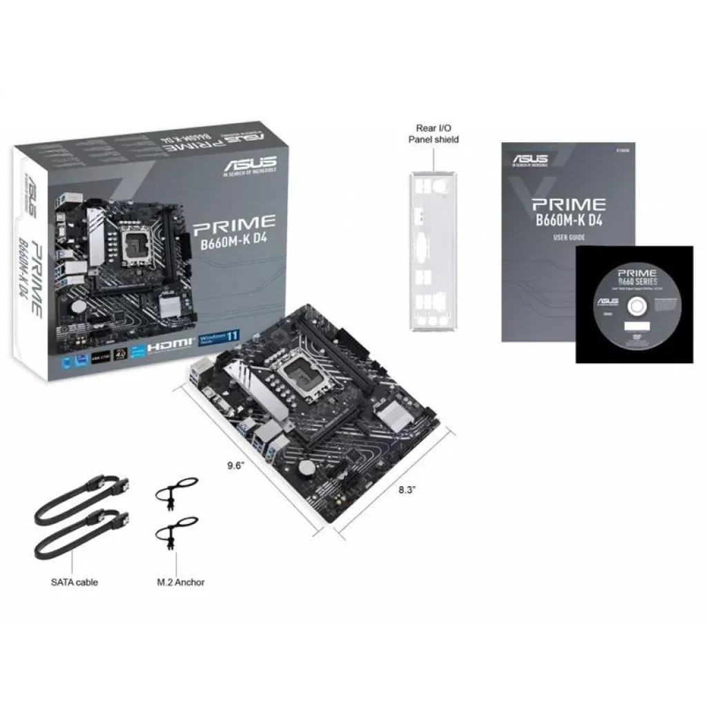 Материнская плата Asus Prime B660M-K D4 Socket 1700 UA