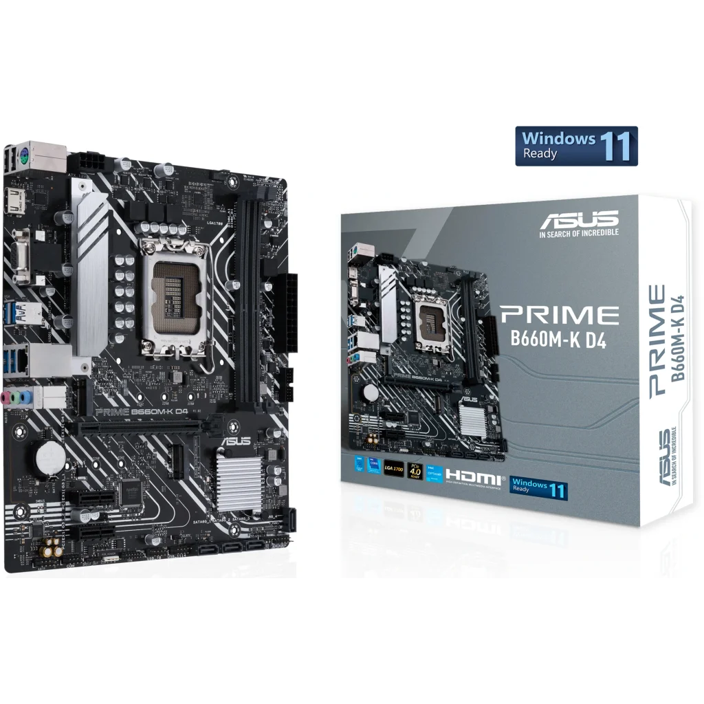 Материнская плата Asus Prime B660M-K D4 Socket 1700 UA
