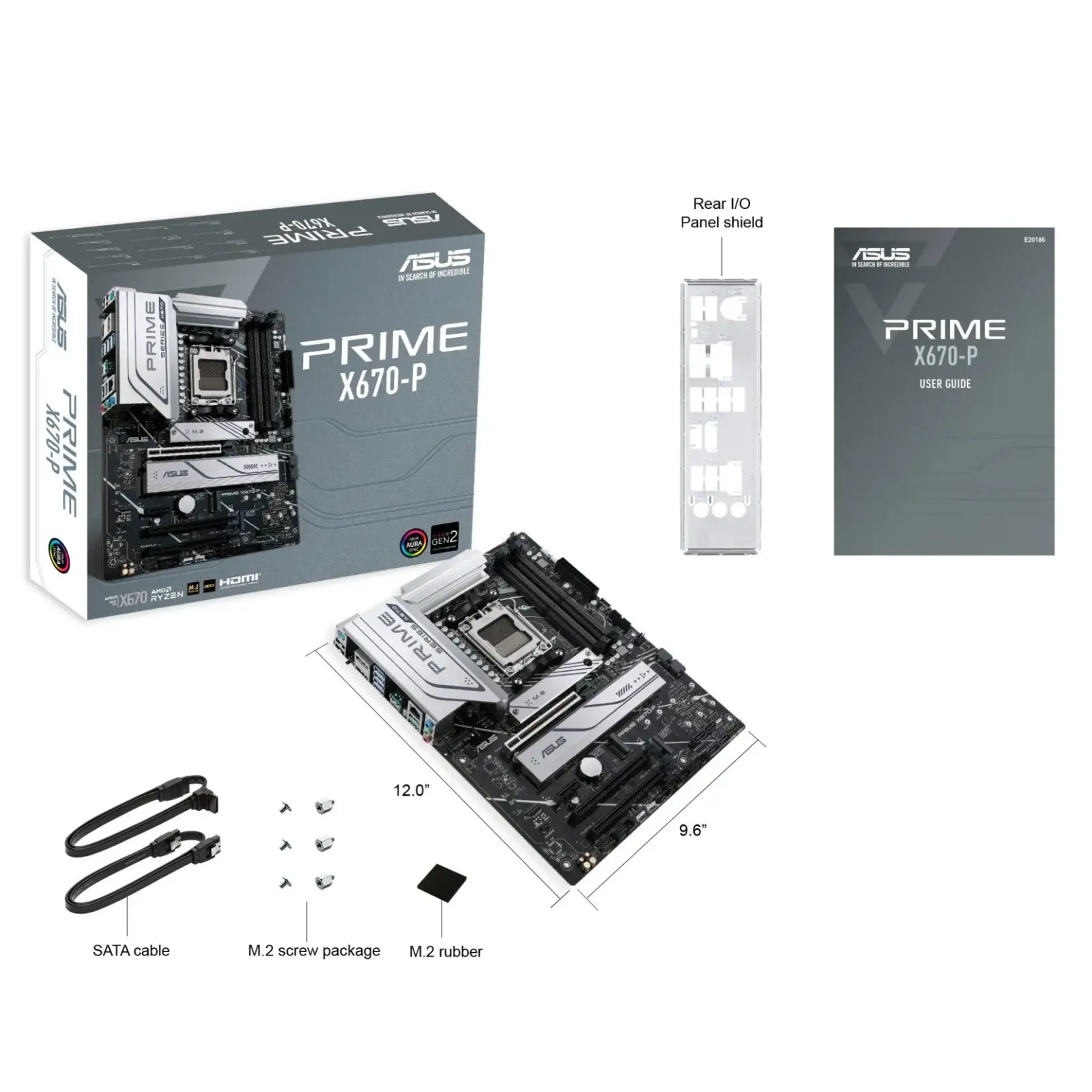 Материнська плата Asus Prime X670-P Socket AM5 UA