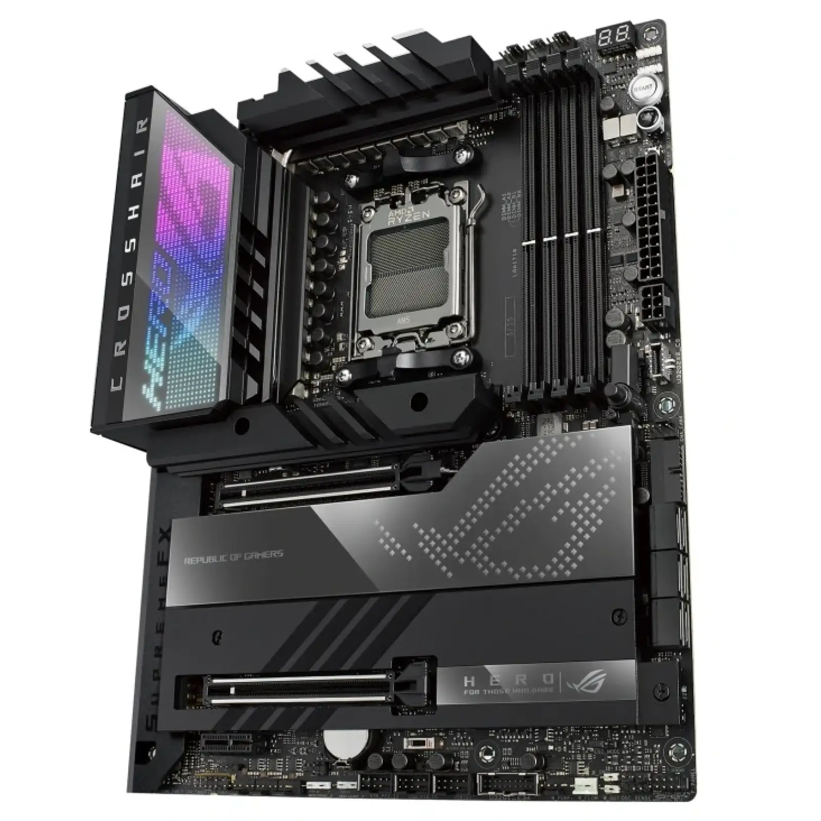 Материнська плата Asus ROG Crosshair X670E Hero Socket AM5 UA