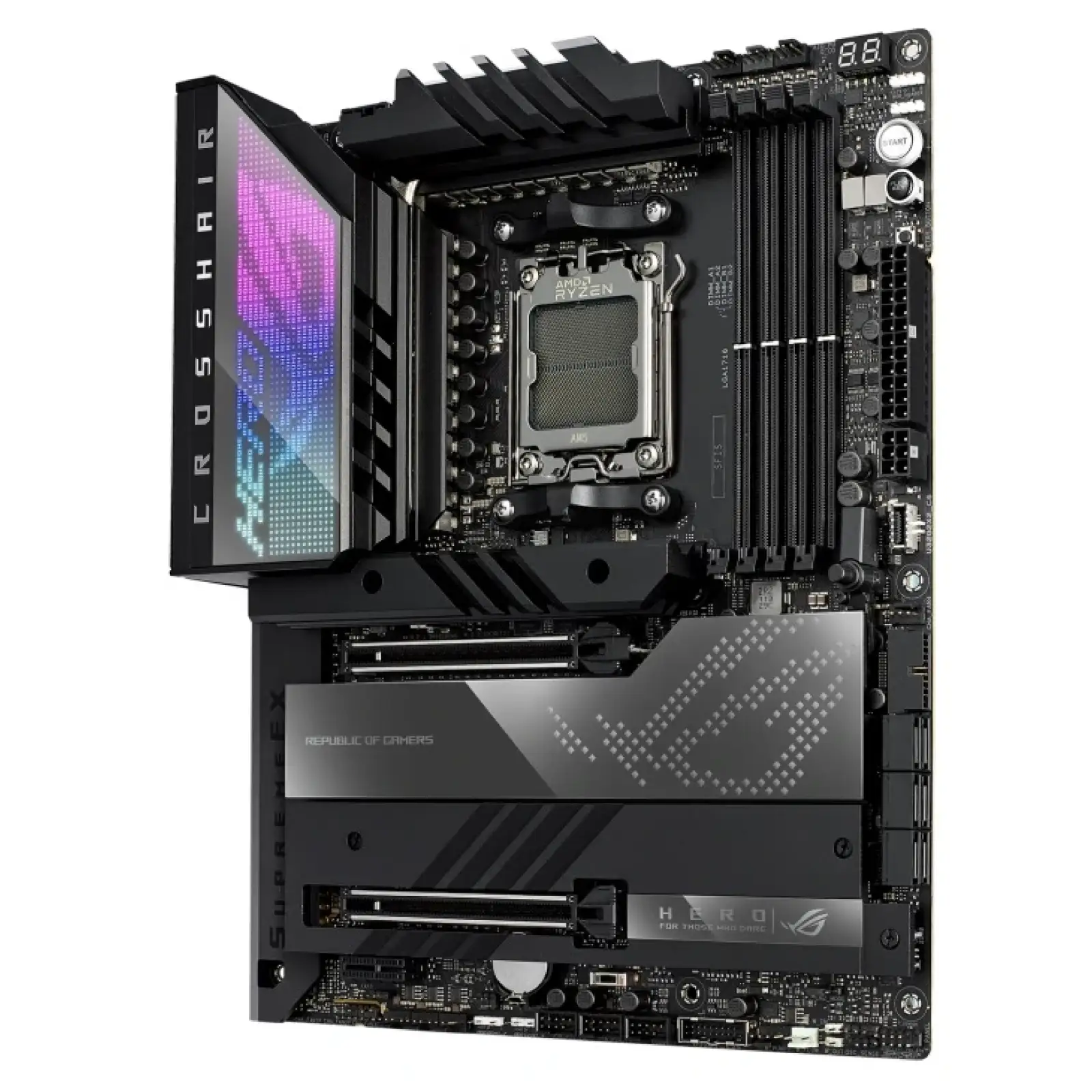 Материнська плата Asus ROG Crosshair X670E Hero Socket AM5 UA