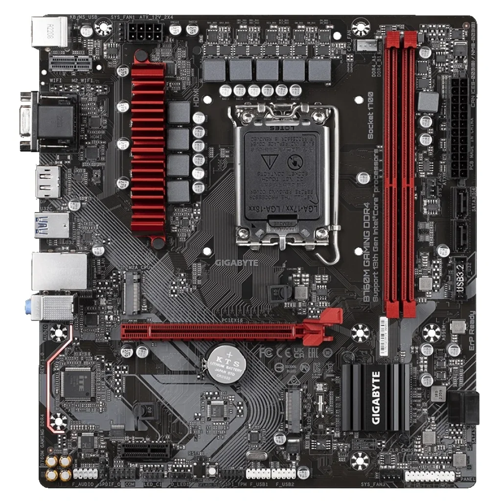 Материнська плата Gigabyte B760M Gaming DDR4 Socket 1700 UA
