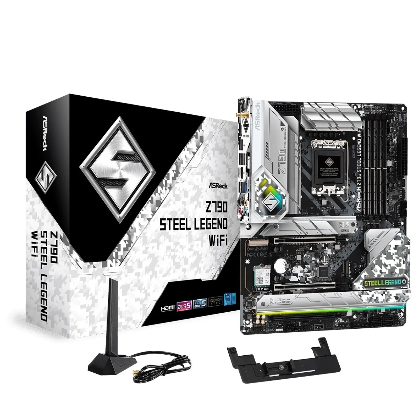 Материнська плата ASRock Z790 Steel Legend WiFi Socket 1700 UA