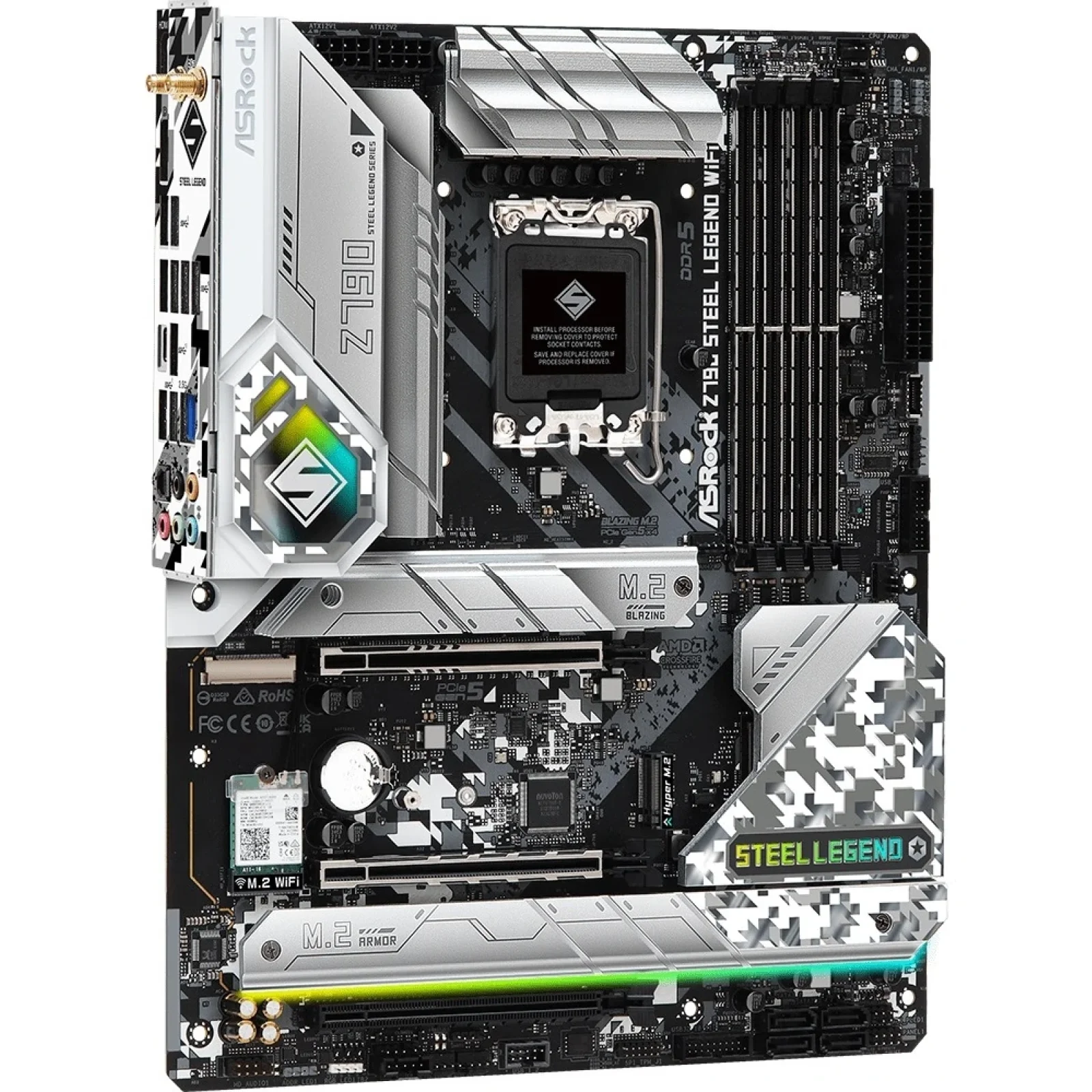 Материнська плата ASRock Z790 Steel Legend WiFi Socket 1700 UA