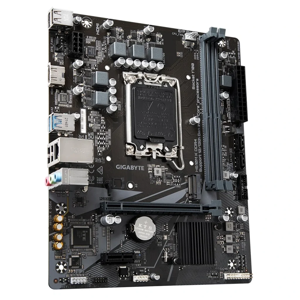 Материнська плата Gigabyte H610M K DDR4 Socket 1700 UA