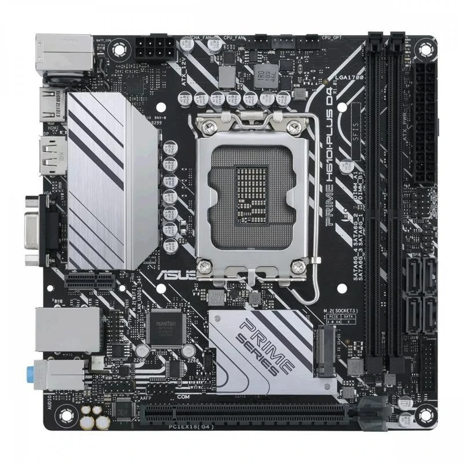 Материнська плата Asus Prime H610I-Plus D4-CSM Socket 1700 UA