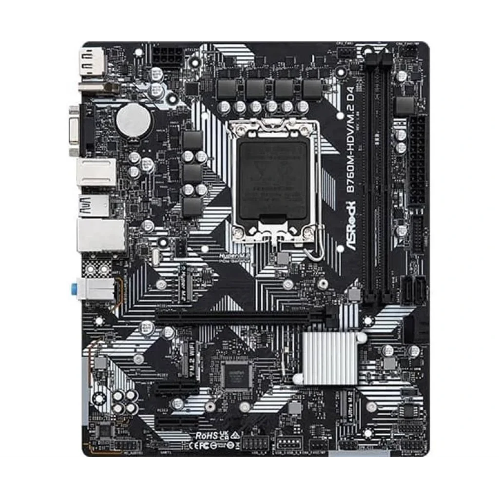 Материнская плата ASRock B760M-HDV/M.2 D4 Socket 1700 UA