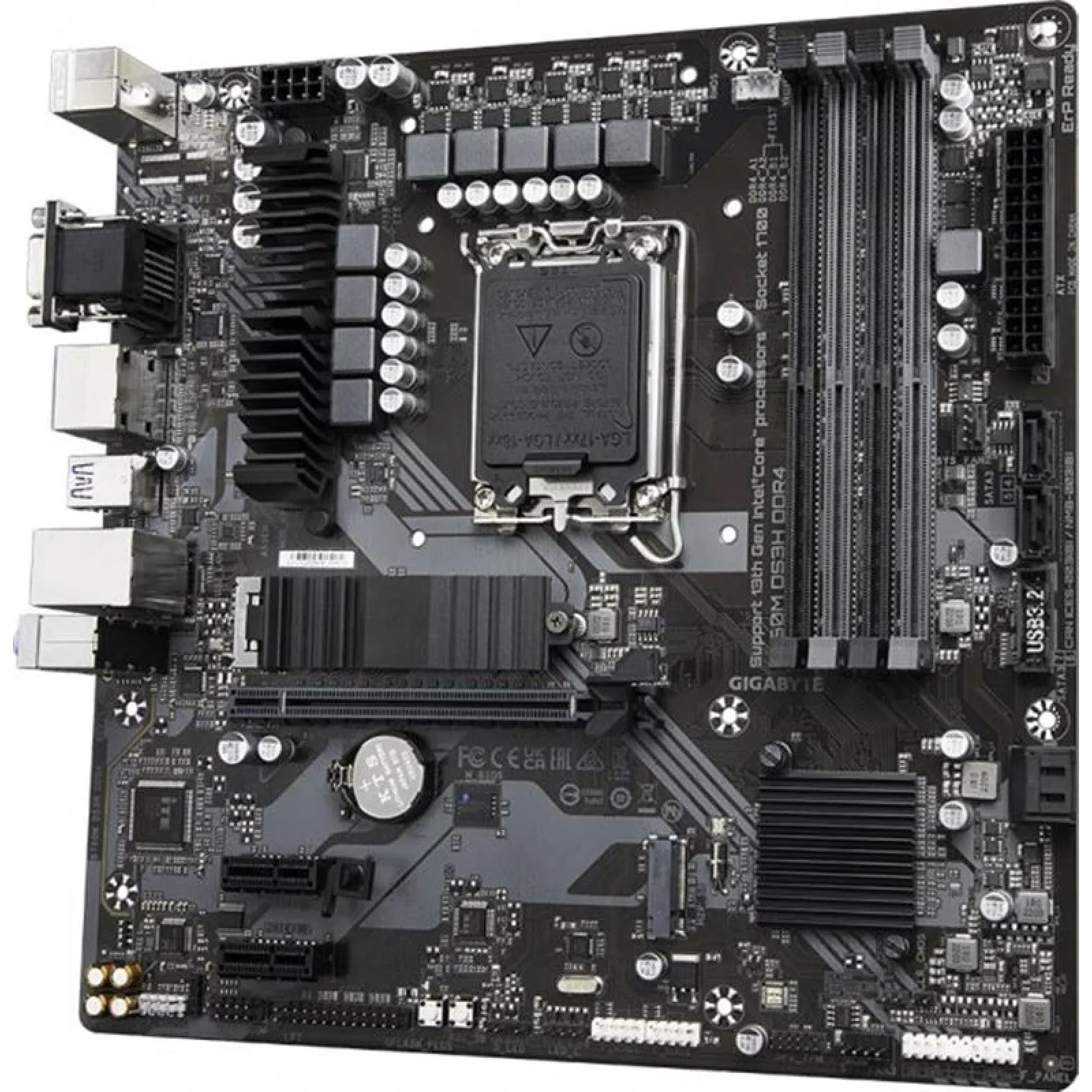 Материнська плата Gigabyte B760M DS3H DDR4 Socket 1700 UA