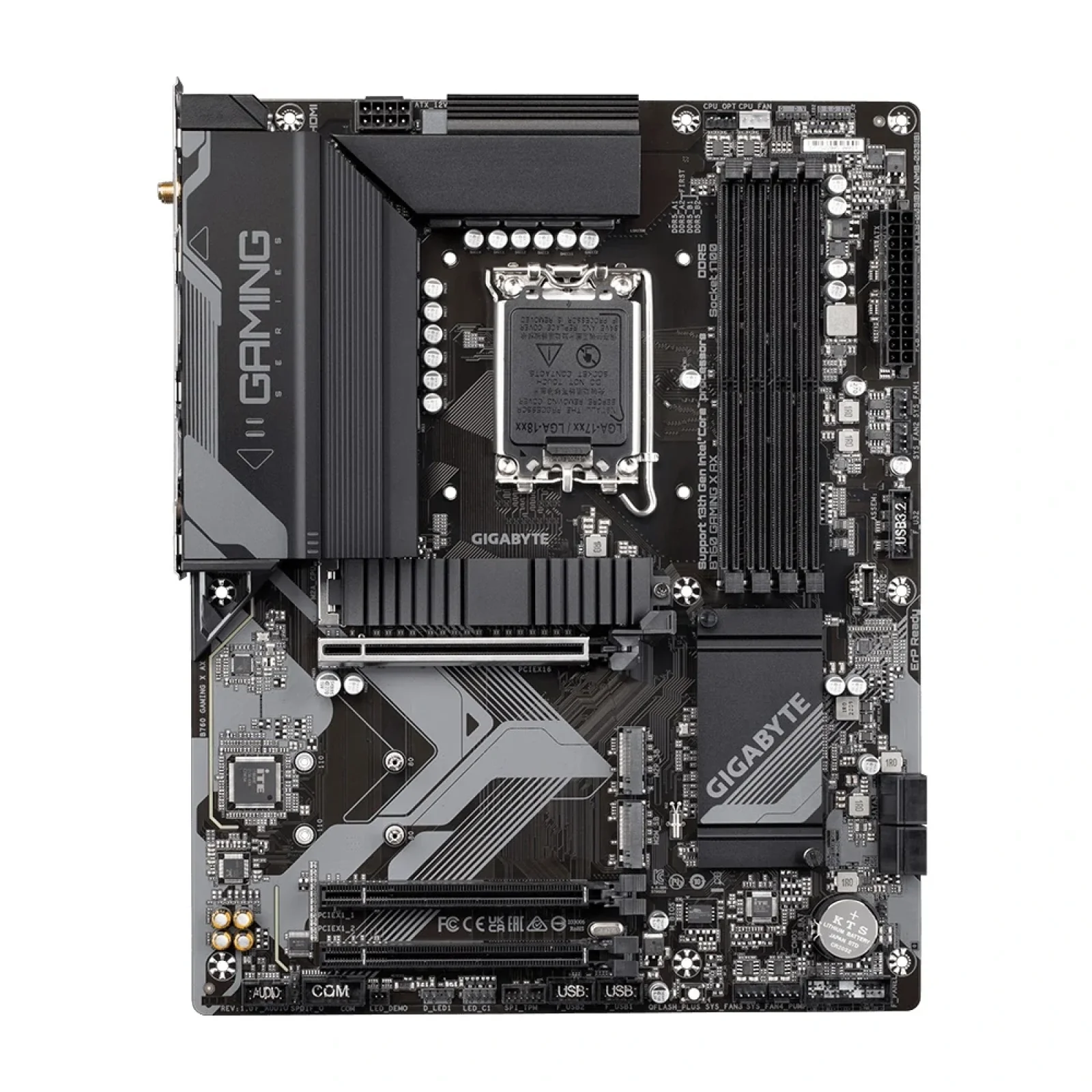 Материнська плата Gigabyte B760 Gaming X AX Socket 1700 UA