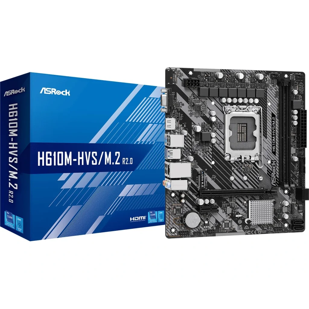 Материнська плата ASRock H610M-HVS/M.2 R2.0 Socket 1700 UA
