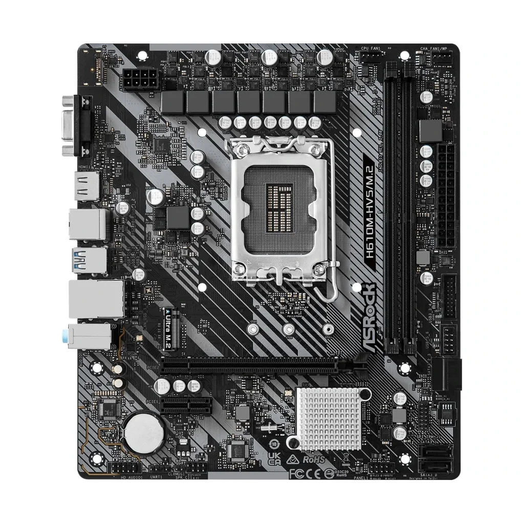 Материнська плата ASRock H610M-HVS/M.2 R2.0 Socket 1700 UA