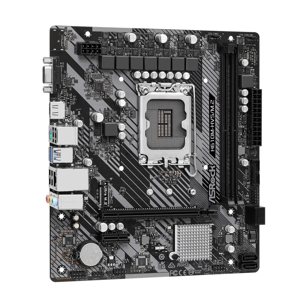 Материнська плата ASRock H610M-HVS/M.2 R2.0 Socket 1700 UA