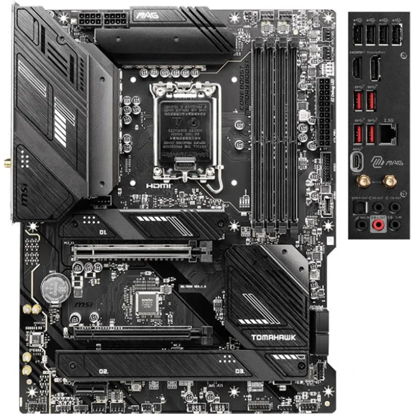 Материнська плата MSI MAG B760 Tomahawk WiFi DDR4 Socket 1700 UA