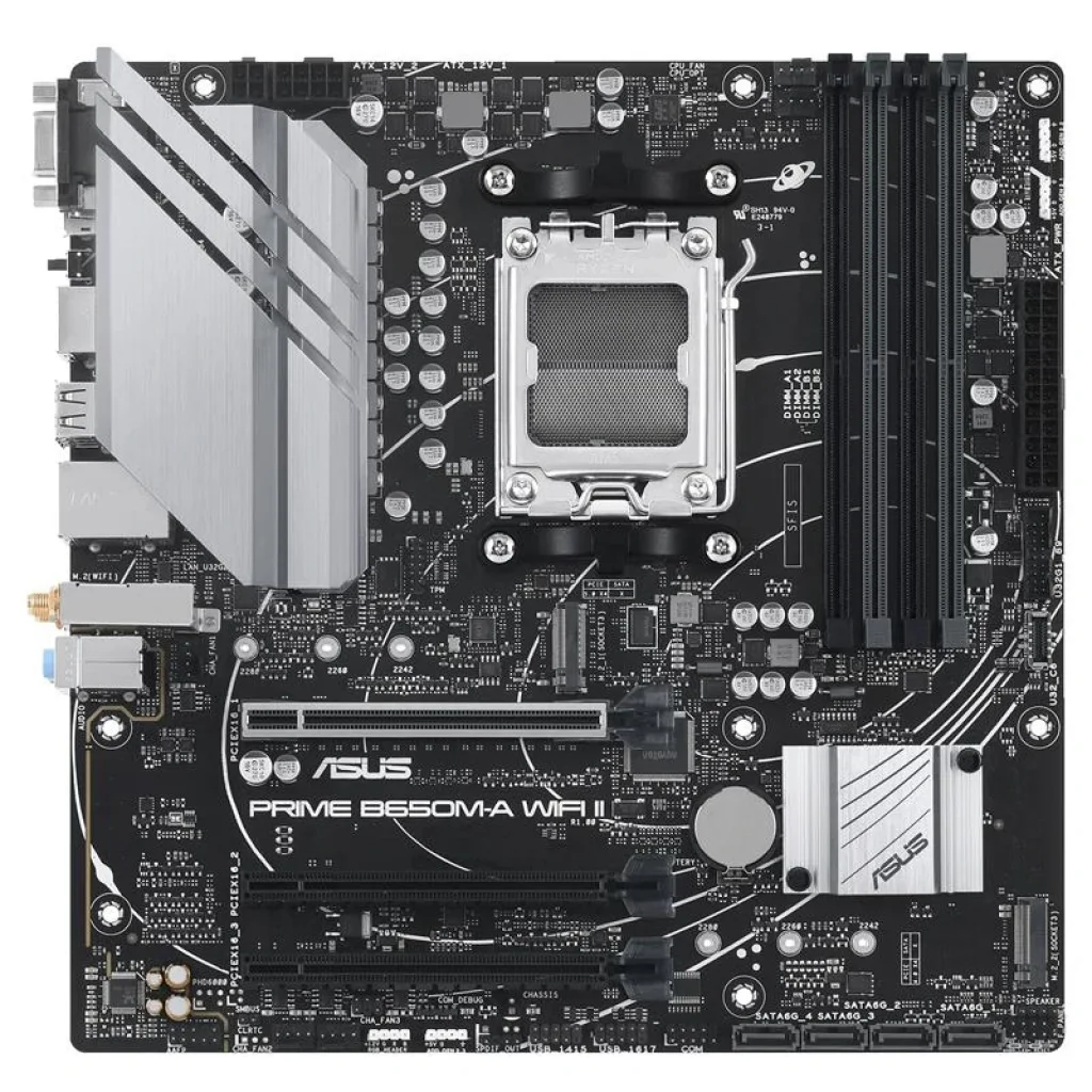 Материнская плата Asus PRIME B650M-A WiFi II Socket AM5 UA