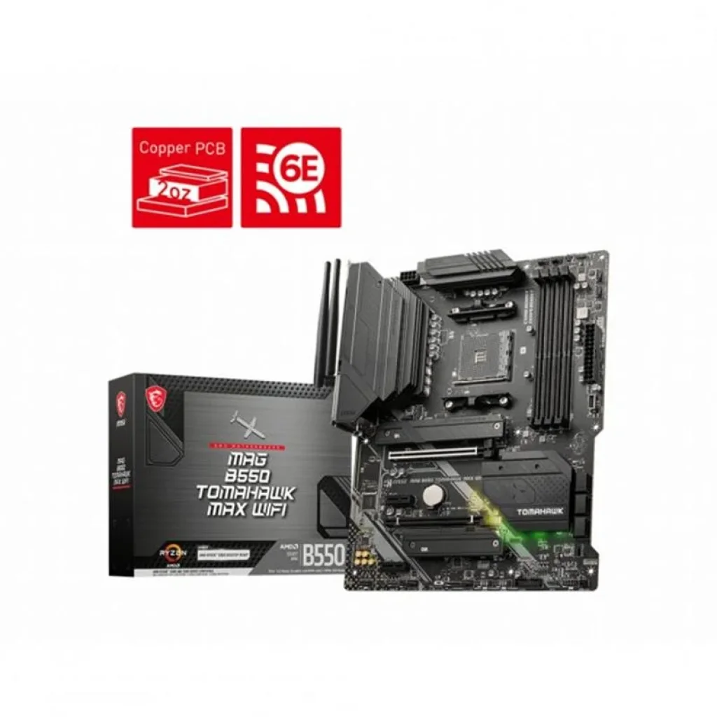Материнська плата MSI MAG B550 Tomahawk Max WiFi Socket AM4 UA
