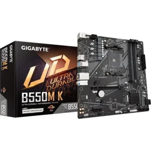 Материнская плата Gigabyte B550M K Socket AM4 UA