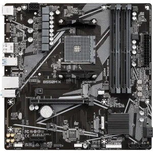 Материнская плата Gigabyte B550M K Socket AM4 UA