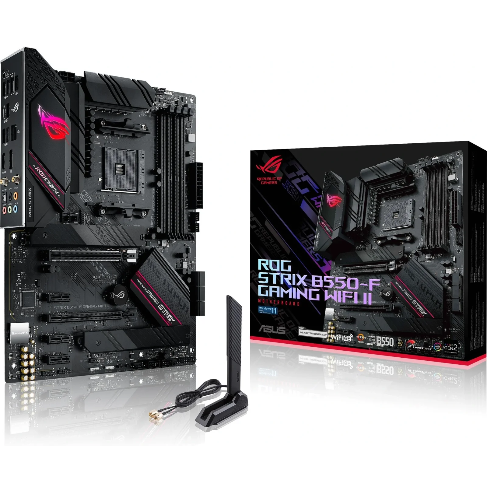 Материнська плата Asus ROG Strix B550-F Gaming WIFI II Socket AM4 UA