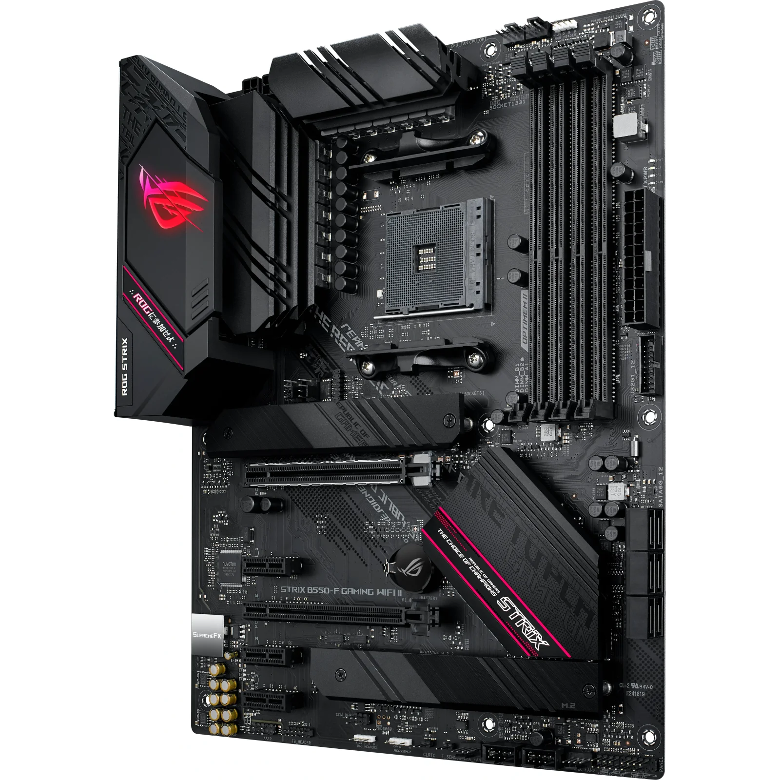 Материнська плата Asus ROG Strix B550-F Gaming WIFI II Socket AM4 UA