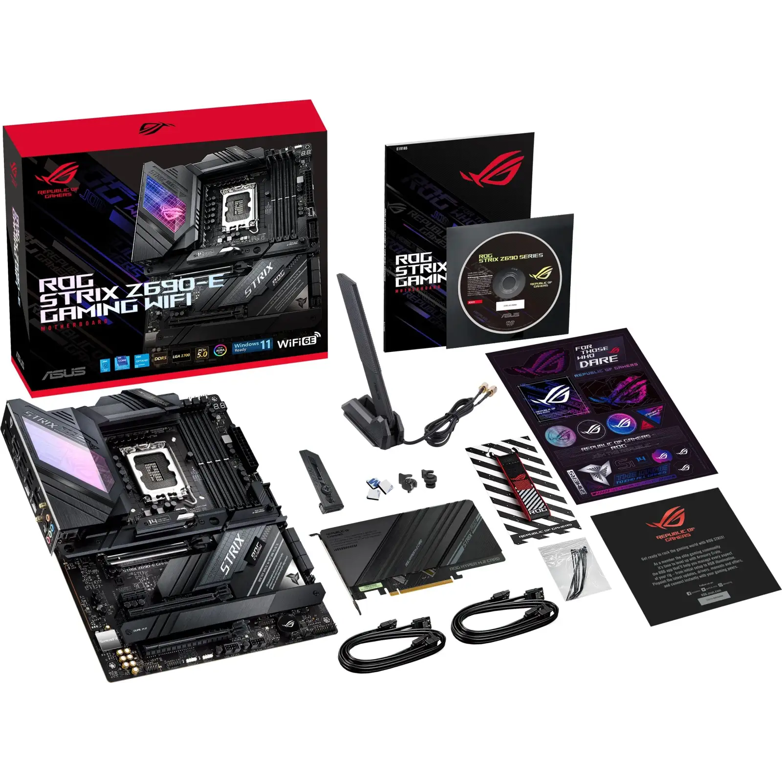 Материнская плата Asus ROG Strix Z690-E Gaming WiFi Socket 1700 UA