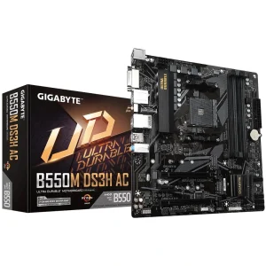 Материнська плата Gigabyte B550M DS3H AC Socket AM4 UA