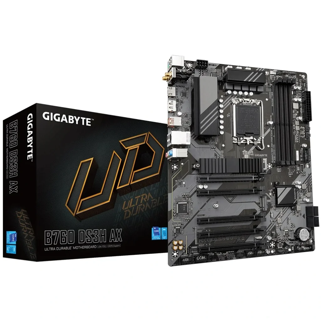 Материнська плата Gigabyte B760 DS3H AX Socket 1700 UA