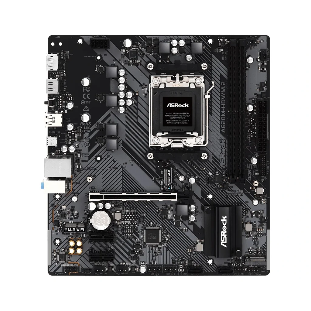 Материнская плата ASRock A620M-HDV/M.2 Socket AM5 UA