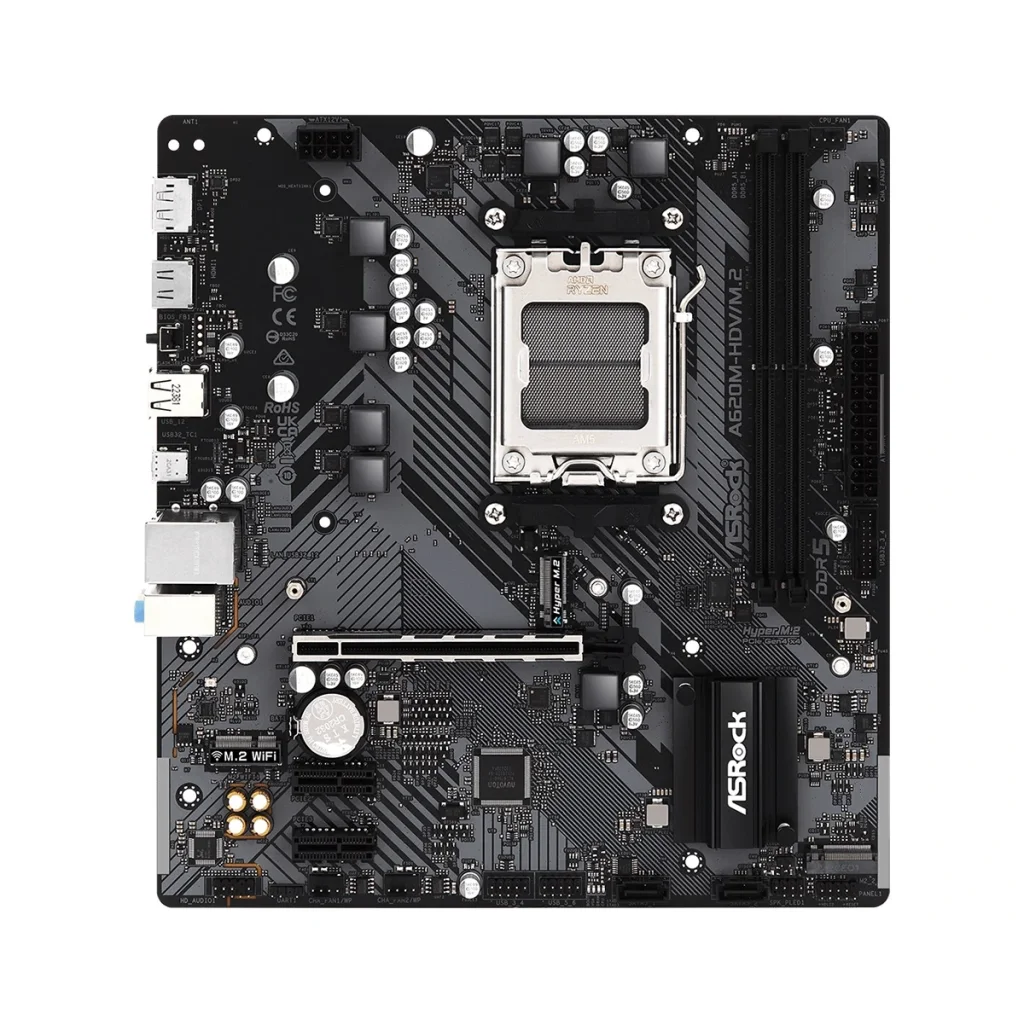 Материнская плата ASRock A620M-HDV/M.2 Socket AM5 UA