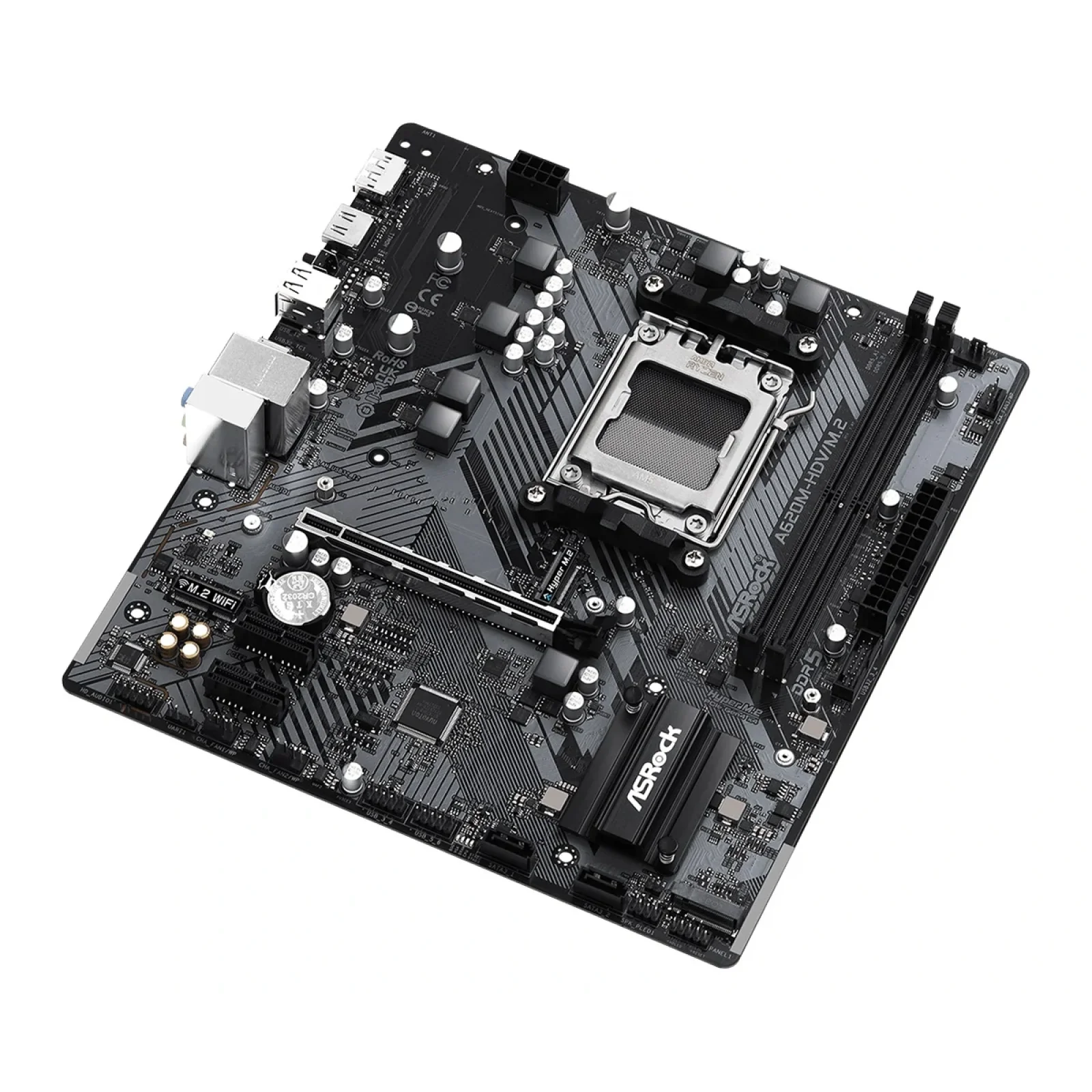 Материнська плата ASRock A620M-HDV/M.2 Socket AM5 UA