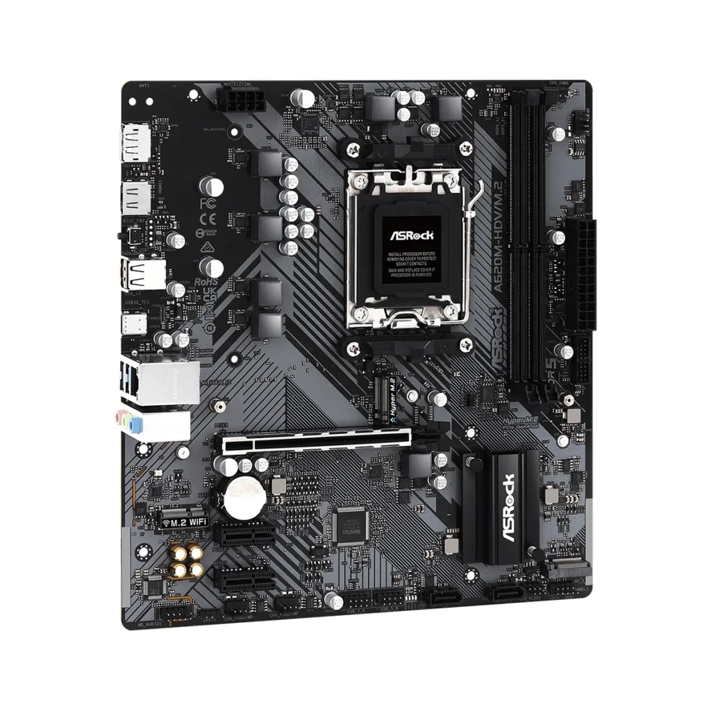 Материнская плата ASRock A620M-HDV/M.2 Socket AM5 UA