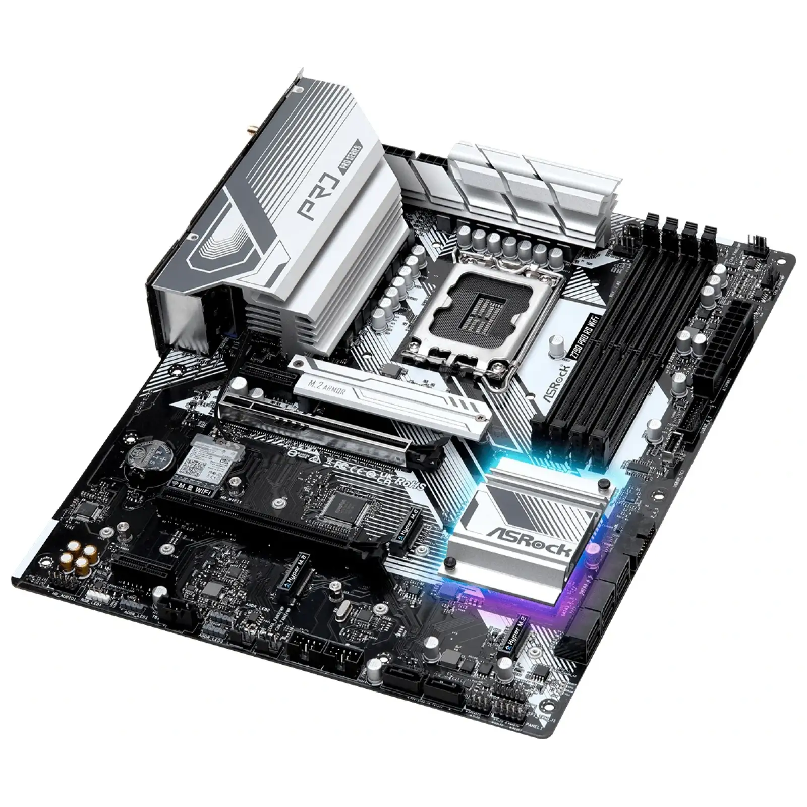 Материнська плата ASRock Z790 Pro RS WiFi Socket 1700 UA