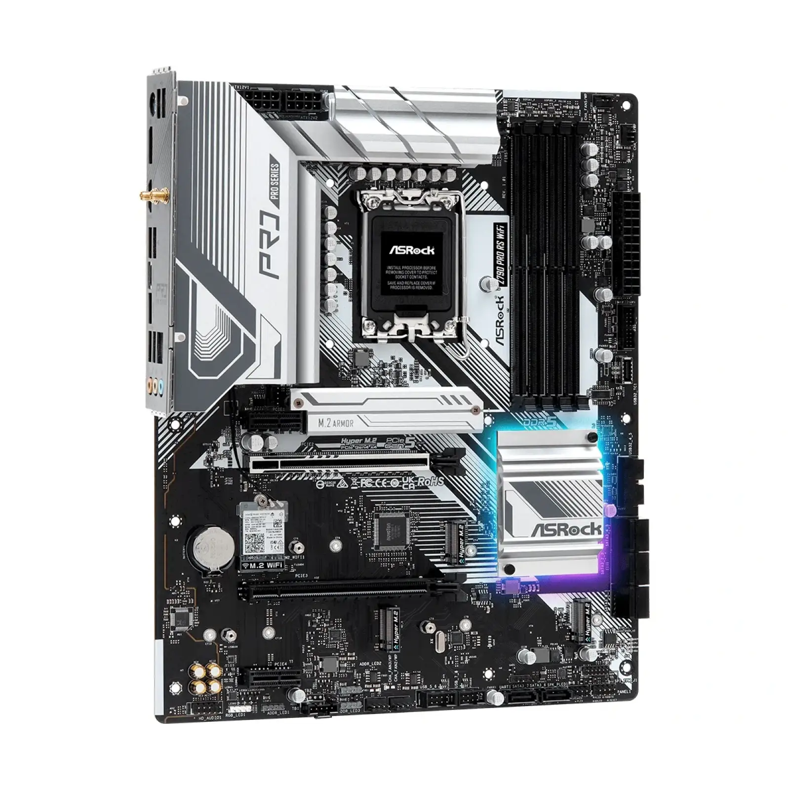Материнська плата ASRock Z790 Pro RS WiFi Socket 1700 UA