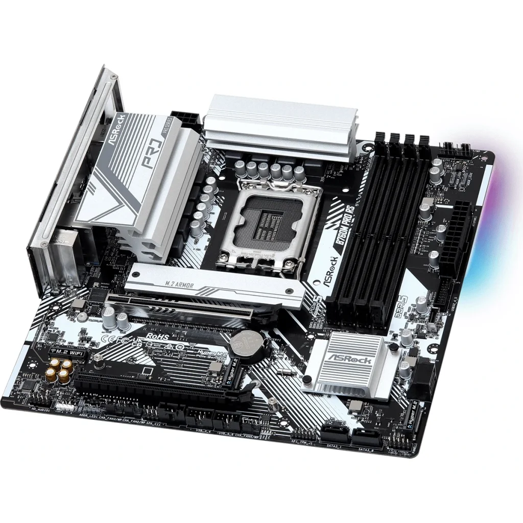Материнська плата ASRock B760M Pro RS Socket 1700 UA